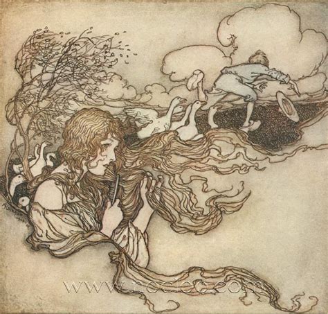 Arthur Rackham Illustrations From Grimms Fairy Tales 1909 Golden