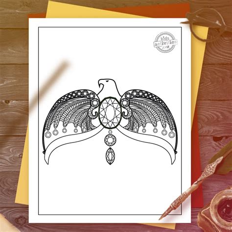 harry potter ravenclaw coloring pages