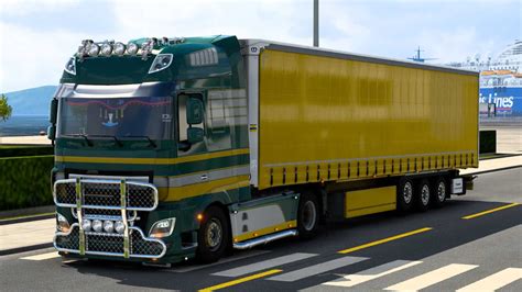 daf xf   truckers mp  ets euro truck simulator  mods