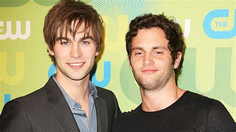 penn badgley and chace crawford on gossip girl and blake