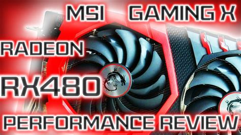 msi gaming  amd radeon rx gb performance review youtube
