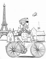 Coloring Paris Pages France Eiffel Tower Colouring Kids Getcolorings Fashion Printable Print Color sketch template
