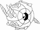 Pokemon Whirlipede Coloring Pages Colouring Drawings Pokémon Morningkids sketch template
