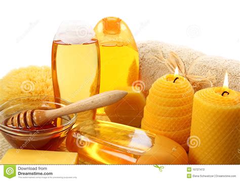 honey spa stock photo image  honey products soap