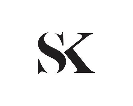 sk letter logo images browse  stock  vectors  video