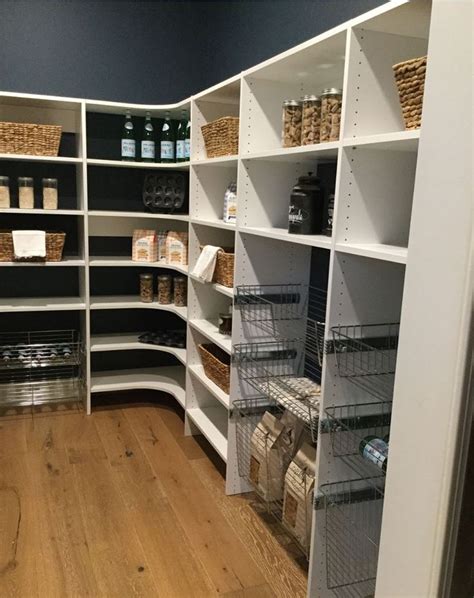 upgraded pantry shelving pantry design house design building  house