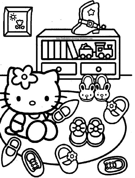 coloring picture   kitty