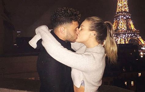 perrie edwards calls alex oxlade chamberlain the one