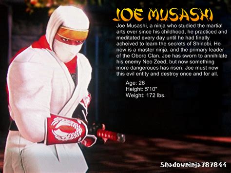 joe musashi scv shadowninja  shadowninjamaster  deviantart