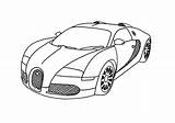 Coloring Pages Car Race Bugatti Veyron Choose Board Colouring Print sketch template