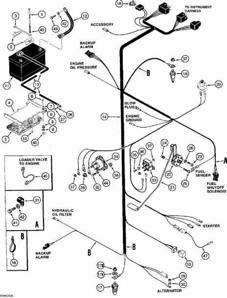 bobcat engine diagram