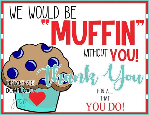 muffin printable etsy