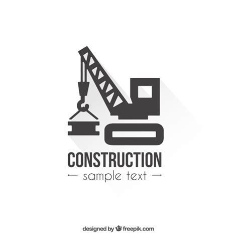 construction logo template vector