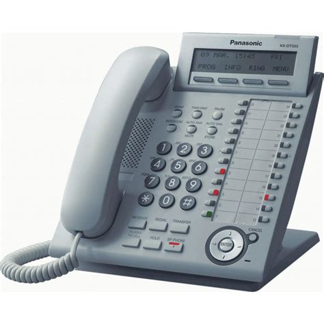 panasonic kx dtuk digital phone white refurbished