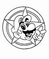 Mario Galaxy Coloring Pages Super Getcolorings Brothers Sheet Getdrawings sketch template