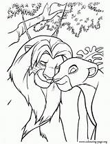 Coloring Simba Lion Nala King Pages Adult Colouring Disney Again Color Kids Meet Printable Sheets Book Cartoon Meets Popular Long sketch template