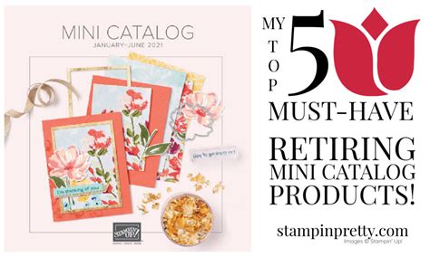 project ideas  retiring spring mini catalog products