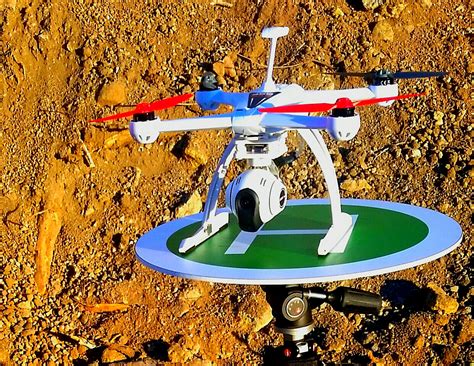drone helicopter landing pad tripod mount  steps  pictures instructables