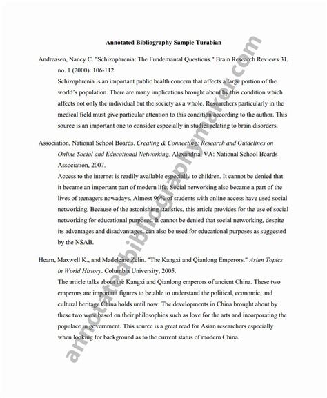 sample  annotated bibliography lovely   annotated bibliography