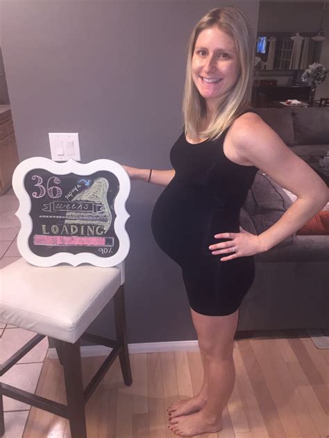 week 36 belly pics — the overwhelmed mommy