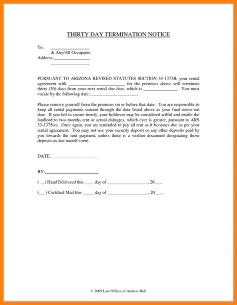 image  section  eviction notice template   landlord
