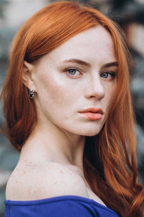 How To Choose The Best Color Of Red Hair For Your Skin Tone Pale Skin