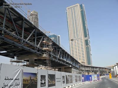 dubai constructions update  imre solt dubai mall metro bridge construction  downtown