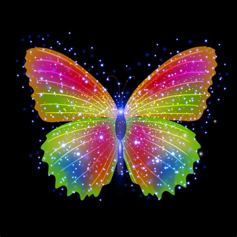 colorful butterfly background vector  vector  adobe illustrator