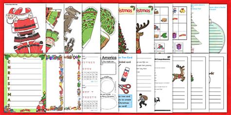 christmas activities pack teaching resources twinkl