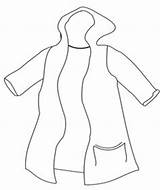 Coloring Coat Pages Rain Winter Raincoat Color Coats 281px 1kb Boots sketch template