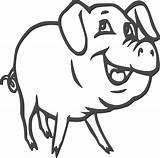 Pig Schwein Babi Swine Hog Pork Schweinefleisch Cerdo Schweine Donate sketch template