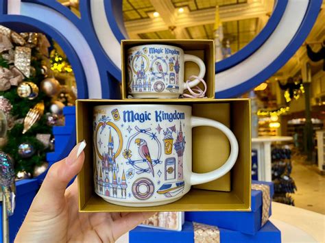 anniversary magic kingdom starbucks   series mugs