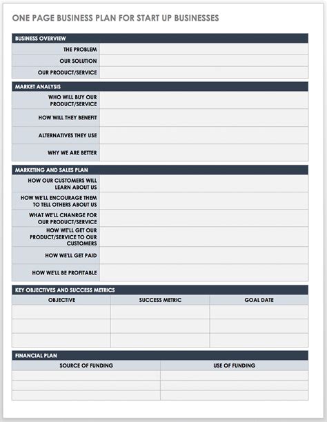 business plan template   word printable schedule template