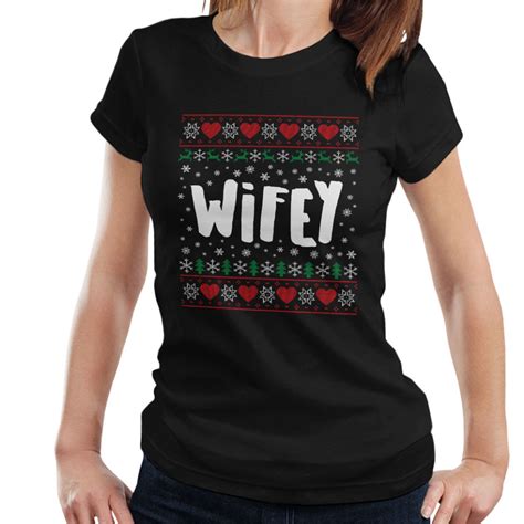 xx large wife wifey christmas knit pattern women s t shirt on onbuy