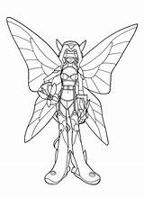 Digimon Ausmalbilder Animaatjes Malvorlagen Coloriages Kazemon Malvorlage Colouring Picgifs sketch template