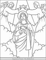 Heaven Thecatholickid Saints sketch template