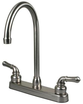 ultra faucets ufcf rv mobile home kitchen sink faucet stainless finish ultra faucets rv