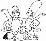 Familia Coloring Família Simpsonovi Divirta Omalovanky Sponsored Publicidade Artigo Assuntos sketch template