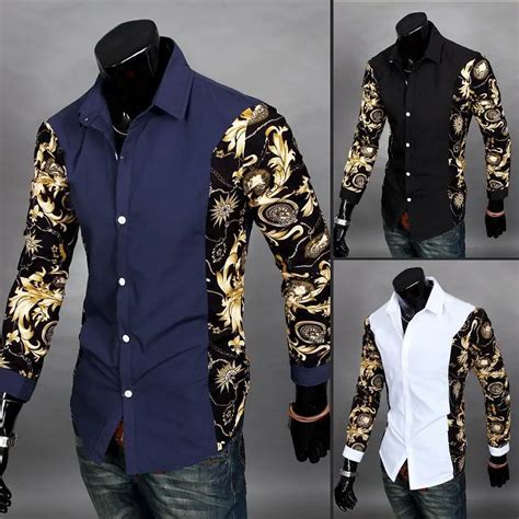 mens shirts casual slim fit stylish mens  shirt mens long