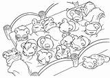 Coloring Pages Cute Hamster Hamsters Sleeping Dormouse Printable Color Getcolorings Print Getdrawings Comments sketch template