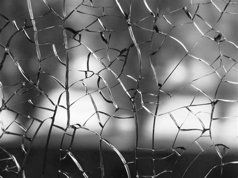 Free Images Window Crack Crash Broken Glass Lines Black And
