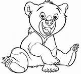 Hermano Oso Osos Urso Colorir Calcar Irmao Osito Tierras Imprimir Colorea sketch template