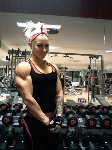 amazing muscle chick video