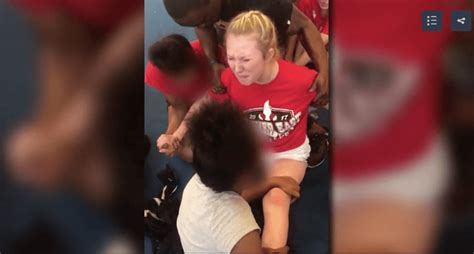 High School Cheerleaders Forced Into Splits In Disturbing