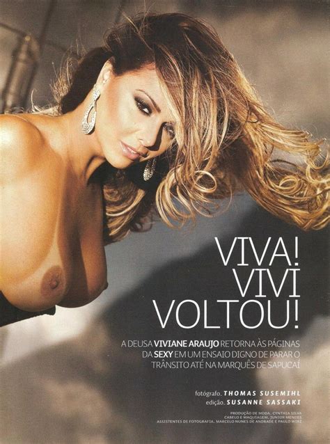 viviane araujo nude in sexy magazine brazil your daily girl