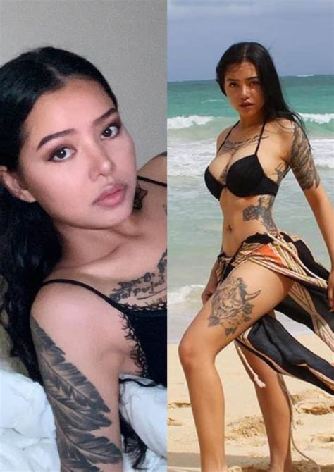 Bella Poarch Tattoos Tiktokers Japanese Tattoo Causes Cancelkorea