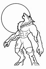 Werewolf Lobisomem Colorir Lupo Mannaro Werwolf Howling Werewolves Immagini Ausmalbilder Colorare Desenhar Folclore Atuttodonna Cursos Gratuitos Coloringsun sketch template