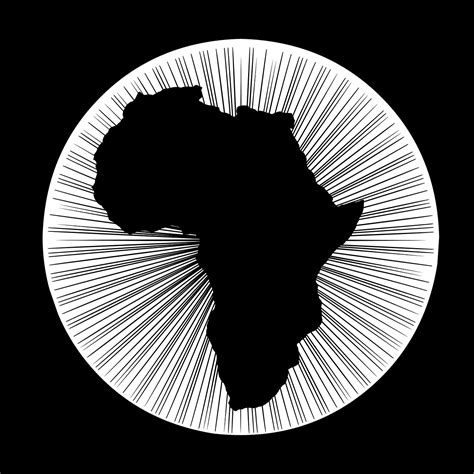 africa map logo  vector graphic  pixabay