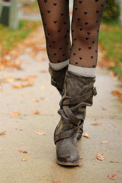 Pin By Sue Hagedon On Shea Butter Heart Tights Tights And Boots How