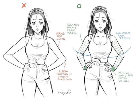 みゆりmiyuli miyuliart twitter drawing tips art reference poses